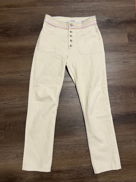 Denim - Re/done blanca white cream jeans rainbow